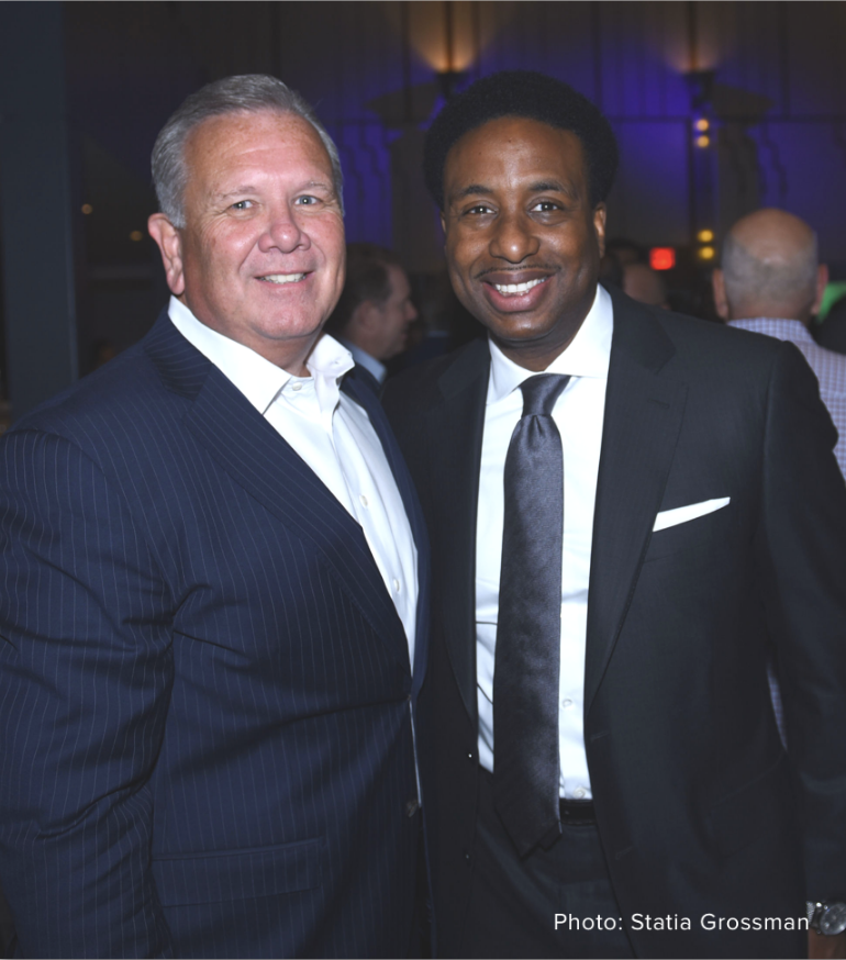 Jim Pirot and URI CEO Nathaniel Fields
