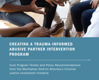 Helping end domestic violence through intervention with abusive partners_ Program Tenets & Policy Recommendations from the Trauma Informed APIP Woman wearing a blush colored shirt with hair in a ponytail smiling as a child is on her back
